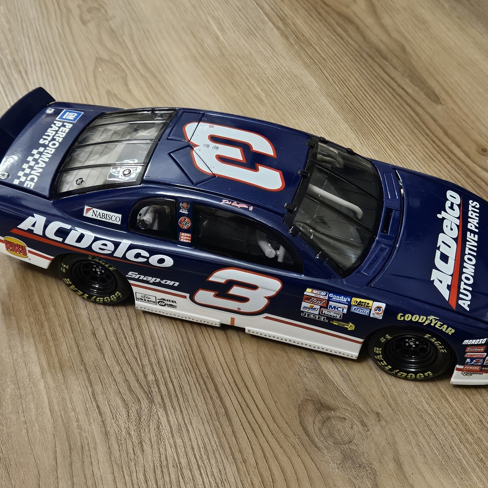 ACDelco Blue and White Diecast Race Car